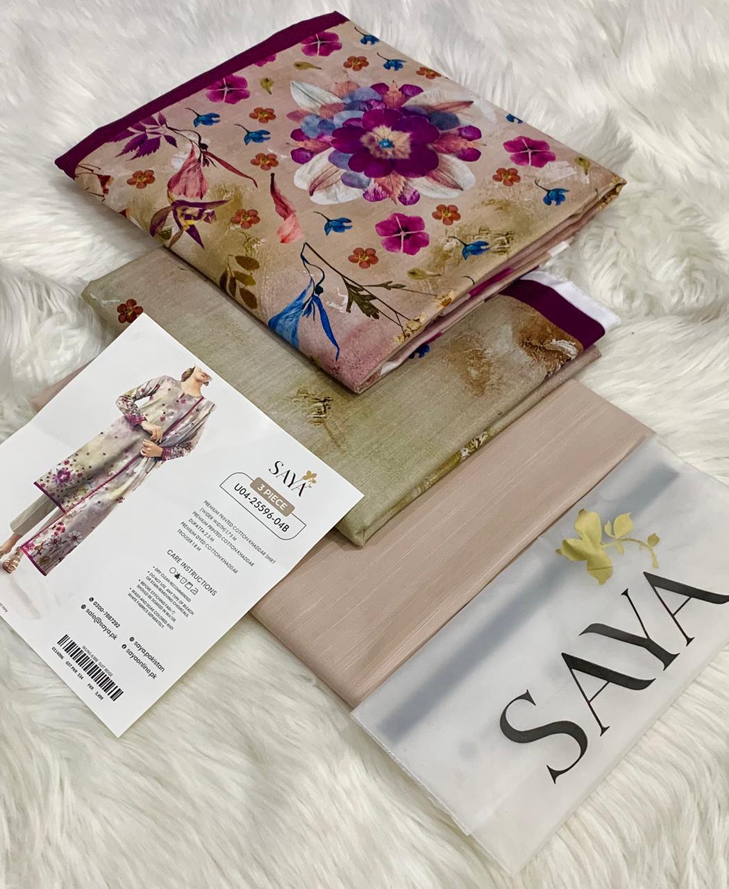 SAYA 3 Piece Khaddar (Saif)