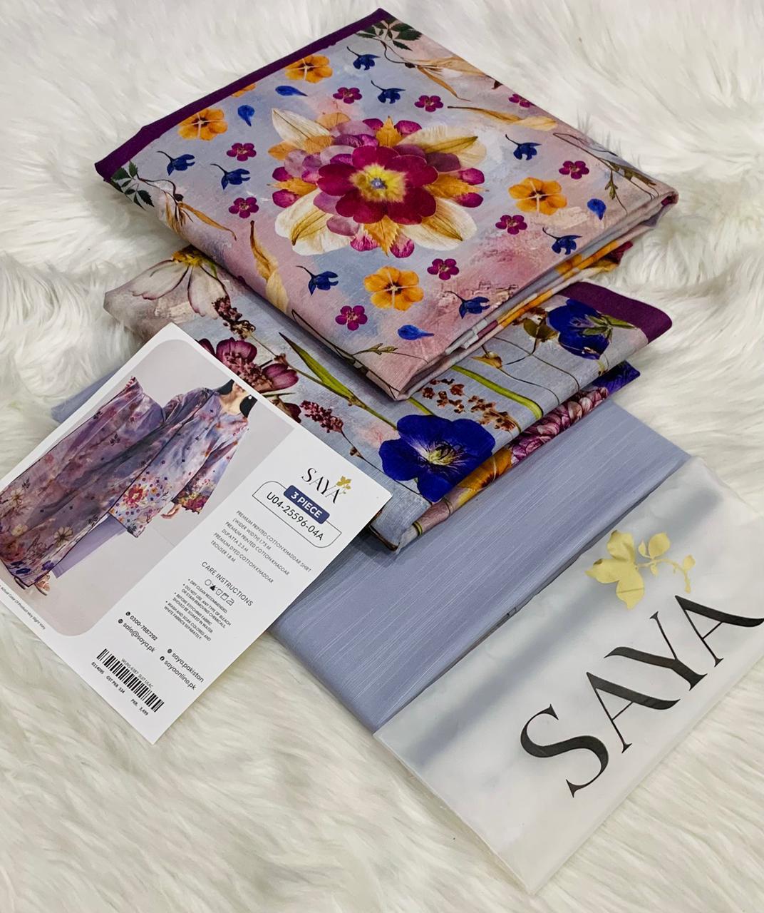 SAYA 3 Piece Khaddar (Saif)