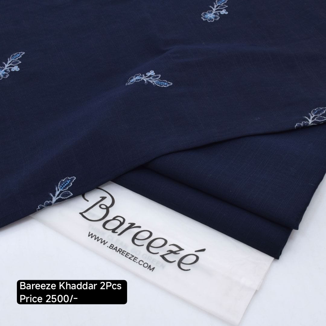 Bareeze Khaddar Embroidered Winter 2pcs ❄️🌸(Sami)
