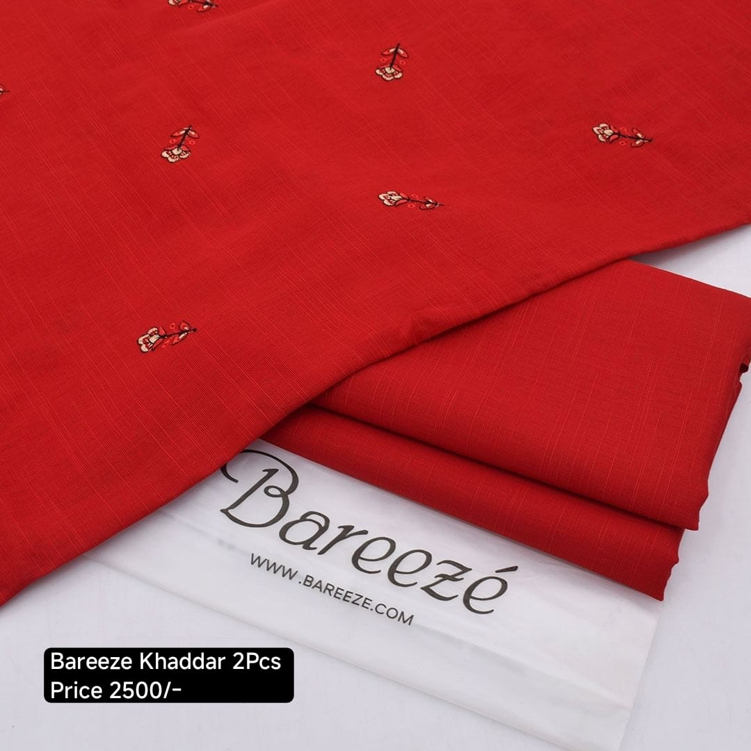 Bareeze Khaddar Embroidered Winter 2pcs ❄️🌸(Sami)