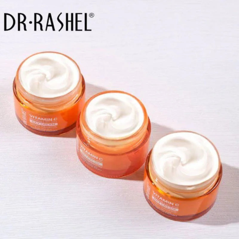 Dr. Rashel Vitamin C Brightening & Anti-Aging DAY Cream | SPF Protection & Radiant Glow Moisturizer (50 g) | Imported