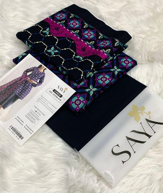 SAYA 3 Piece Khaddar (Saif)