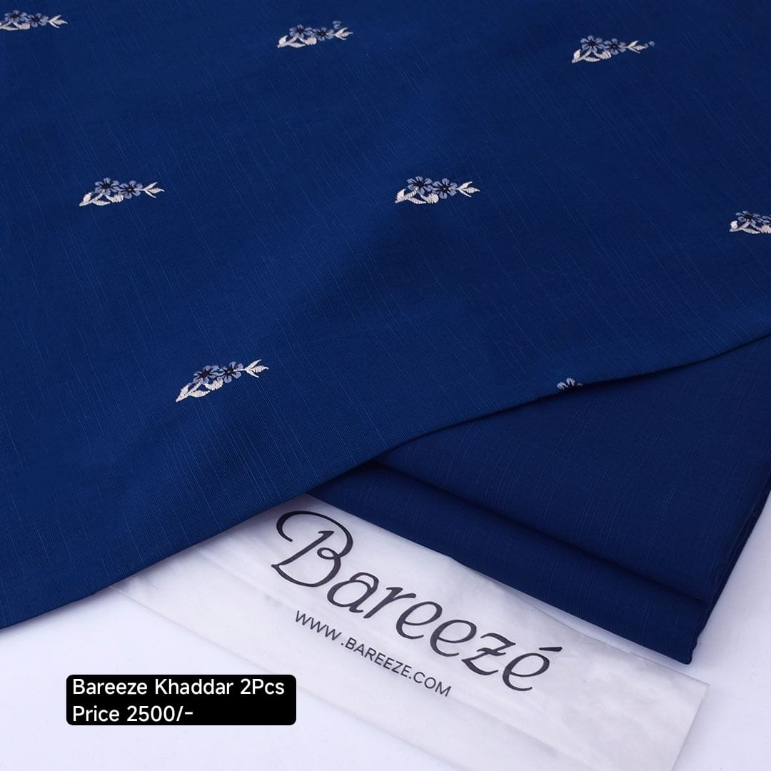Bareeze Khaddar Embroidered Winter 2pcs ❄️🌸(Sami)