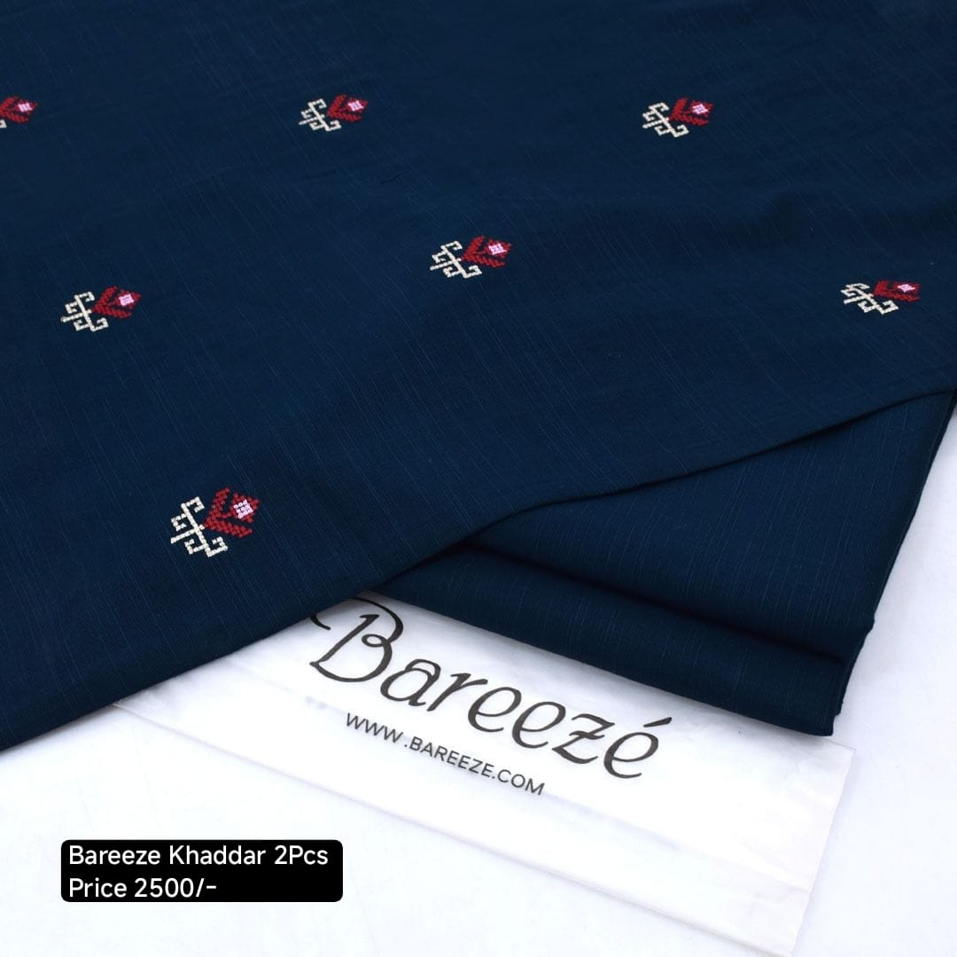 Bareeze Khaddar Embroidered Winter 2pcs ❄️🌸(Sami)