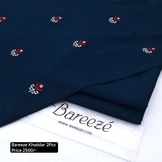Bareeze Khaddar Embroidered Winter 2pcs ❄️🌸(Sami)