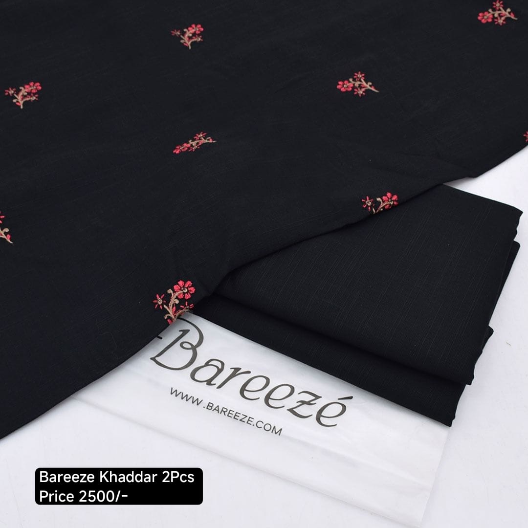 Bareeze Khaddar Embroidered Winter 2pcs ❄️🌸(Sami)