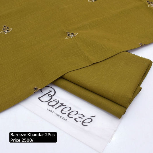 Bareeze Khaddar Embroidered Winter 2pcs ❄️🌸(Sami)