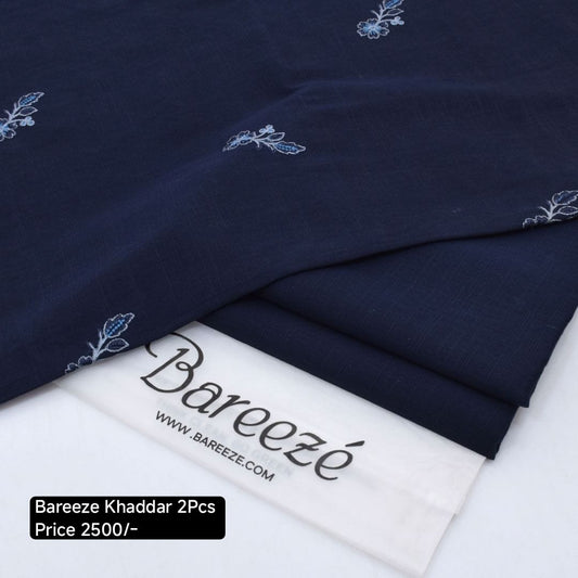 Bareeze Khaddar Embroidered Winter 2pcs ❄️🌸(Sami)