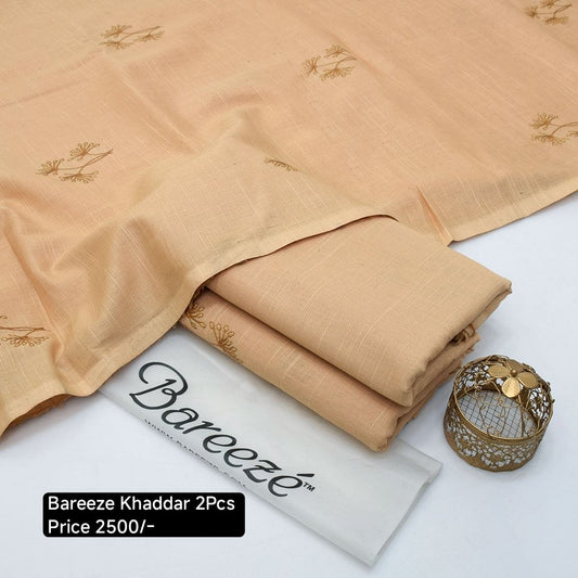 Bareeze Khaddar Embroidered Winter 2pcs ❄️🌸(Sami)