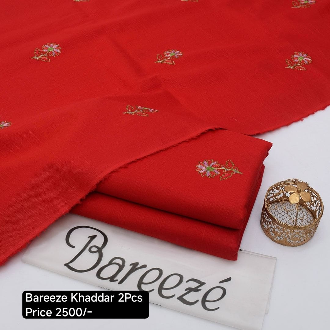Bareeze Khaddar Embroidered Winter 2pcs ❄️🌸(Sami)