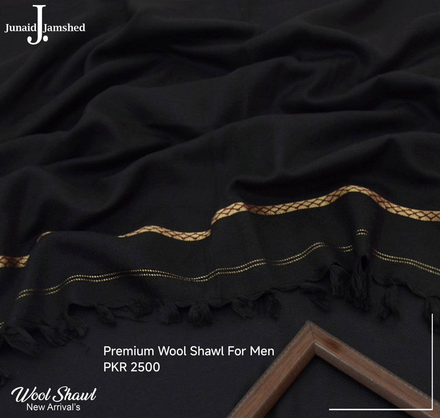 Premium Wool Shawl For Men ✨. (sami)